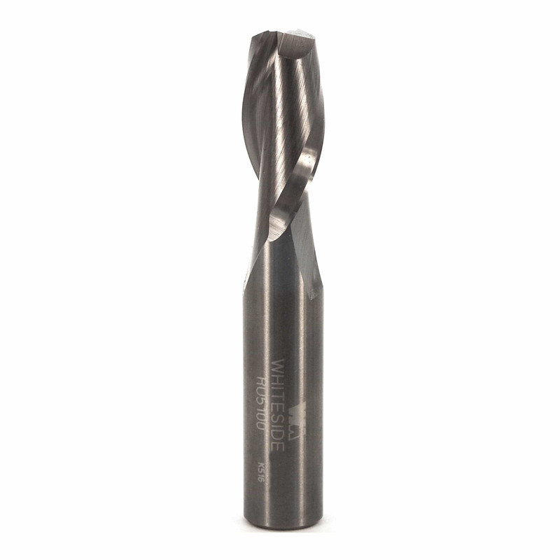 Upcut Spiral Router Bit - 1/2" SH - Flutes:Double Flute - Diameter:1/2" - Cutting Length:1"